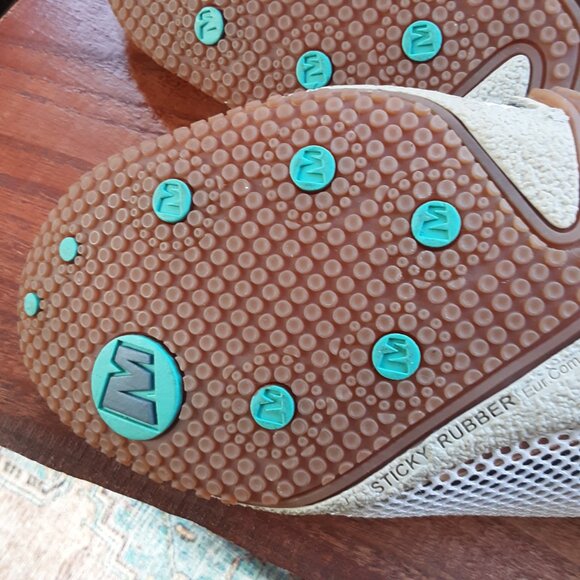 Merrell White and Tan Mesh Athletic Shoes - Picture 12 of 14